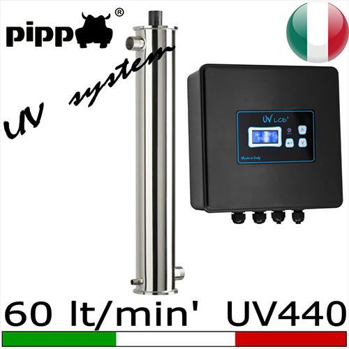 Debatterizzatori acqua potabile raggi UV - serie 440