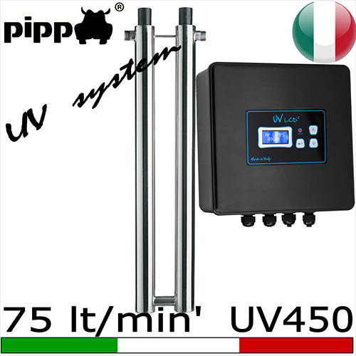 Debatterizzatori acqua potabile raggi UV - serie 450