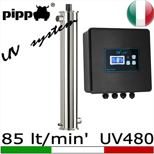 Debatterizzatori acqua potabile raggi UV - serie 480