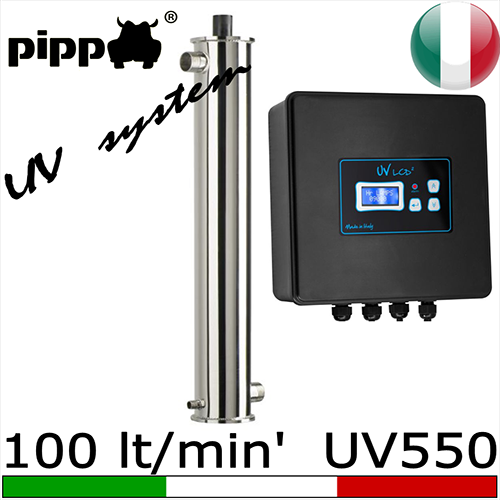 Debatterizzatori acqua potabile raggi UV - serie 550