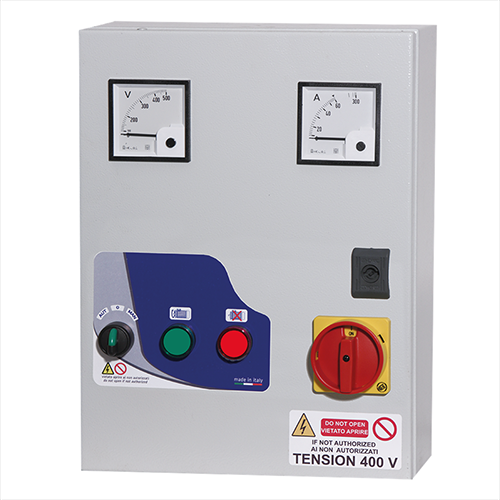 Quadro avviatore per elettropompa, DIRECT MOTOR PLUS V230M - ADEM 700 monofase completo di amperometro e voltmetro 2
