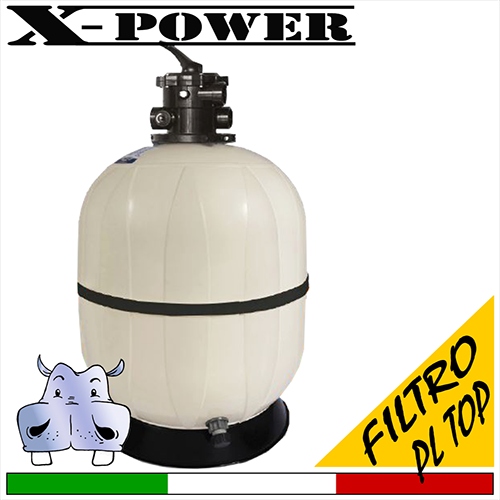 X-power Filtro a sabbia per piscine con acqua dolce o salata X-power PL TOP