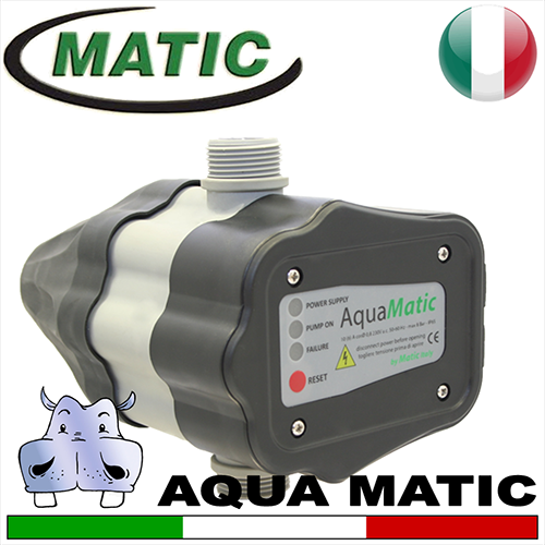 Matic Regolatore di pressione aquamatic  - applicabile a pompe max 2Hp