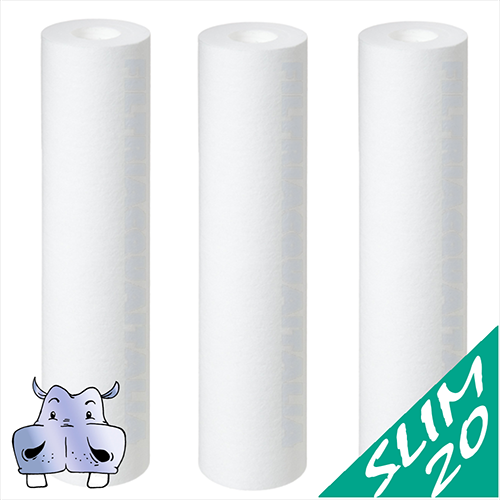 Cartucce di ricambio Filtro slim 20 pollici per acqua 4