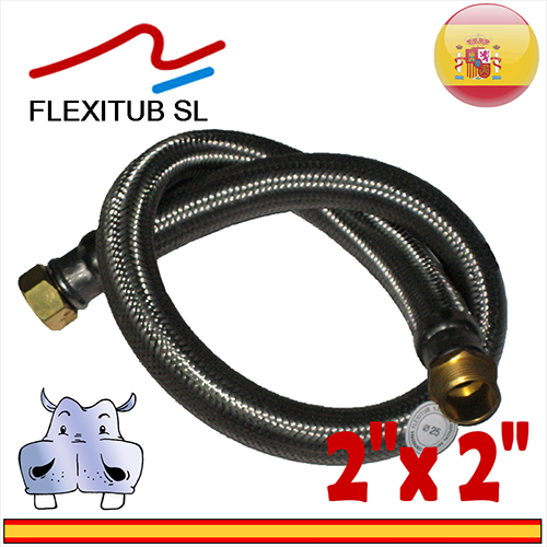 Flexitub - Tubo Flessibile inox rinforzato 2x2
