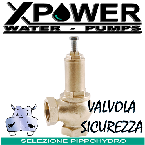 Valvola di sicurezza a scarico convogliato