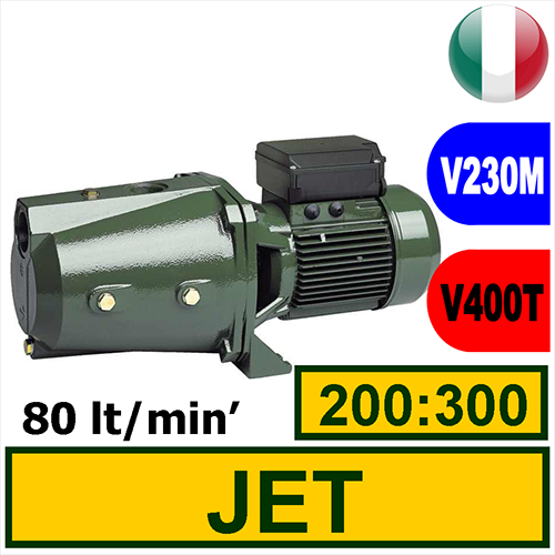 Dab Jet 200:300 Self-priming horizontal pump