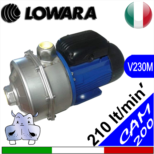 Lowara Elettropompe Bigiranti inox serie N CAM200.33 316 CAM200.35 316 2
