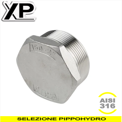 Tappo M in acciaio inox