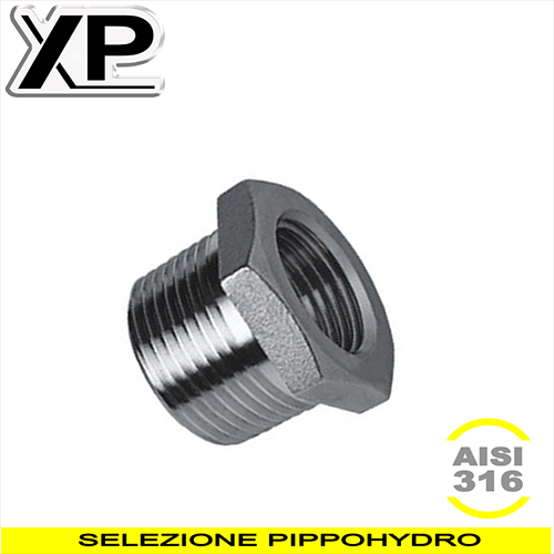 Riduzione MF in acciaio inox