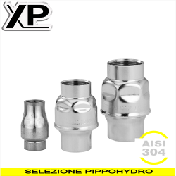 Valvola di ritegno - non ritorno in acciaio inox 304