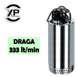 DRAGA - XP WATERTECH Elettropompa Sommersa monofase ad immersione per drenaggio acque chiare o leggermente sporche max 333 litri al minuto