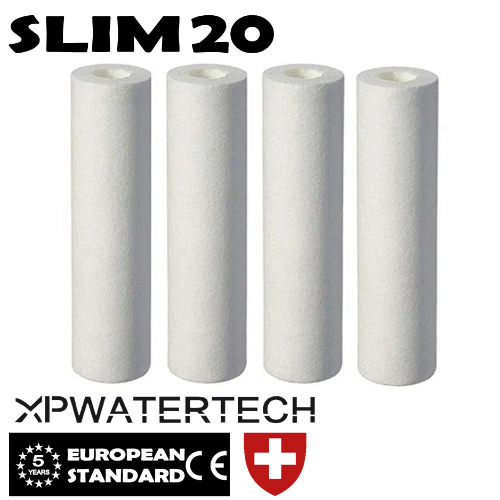 Cartucce di ricambio Filtro slim 20 pollici per acqua