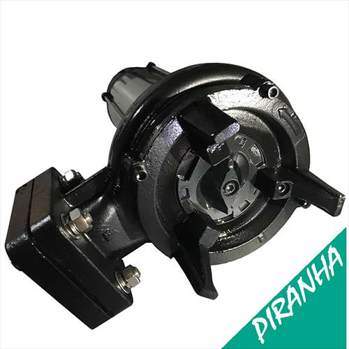 Piranha tri - Elettropompa sommersa trituratrice (trifase)per fognature acque nere e luride 3
