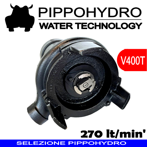 Piranha K250:550 - Elettropompa sommersa trituratrice trifase per fognature acque nere e luride 2