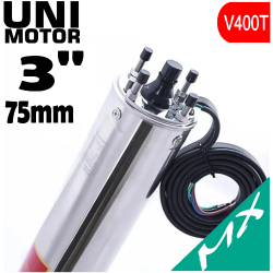 X-POWER - UNIMOTOR Motori sommersi MX3 V400T trifase in bagno di liquido atossico, compatibili a inverter TT