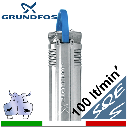 GRUNDFOS - Pompe sommerse SQE5 modelli speciali con dotazione elettronica a bordo