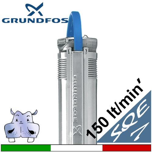 GRUNDFOS - Pompe sommerse SQE7 modelli speciali con dotazione elettronica a bordo