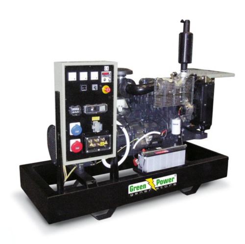 Generatore Gruppo Elettrogeno diesel GP110 - 100KVA Trifase - Aperto - avviamento elettrico 2