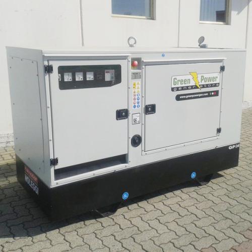 Generatore Gruppo Elettrogeno diesel GP66-N 60KVA Trifase - Silenziato  - avviamento elettrico 2
