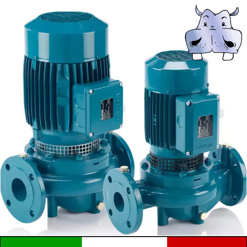 Elettropompa circolatore in-line Calpeda NR32 flangiatura DN32 - Alimentazione elettrica V400 Trifase 3