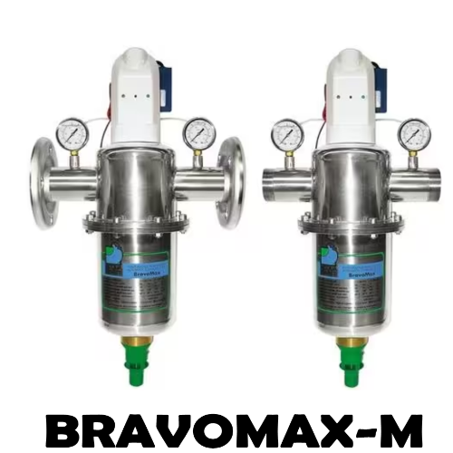 BRAVOMAX-A Flangiato Filtro autopulente automatico per acqua, realizzazione integrale inox 2