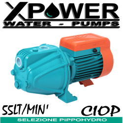 CIOP - Elettropompa salvaspazio autoadescante semi silenziosa monofase CIOP500-750-1000