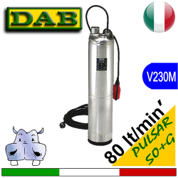 Dab - Multi-stage close-coupled borehole pump - PULSAR 50