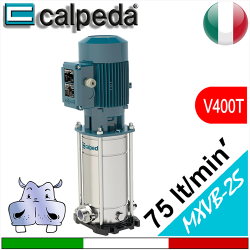 Calpeda MXV-B 25 vertical multistage pumps - 400 Vac three-phase power supply 