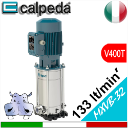 Calpeda MXV-B 32 vertical multistage pumps - 400 Vac three-phase power supply 