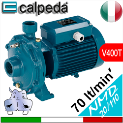 Calpeda NMD20-110-AB Twin-impeller electric pumps with three-phase power supply (400 Vac)