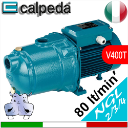 Calpeda Elettropompe autoadescanti Jet NGL2 - NGL3 - NGL4 Alimentazione elettrica trifase 380Vac 400Vac