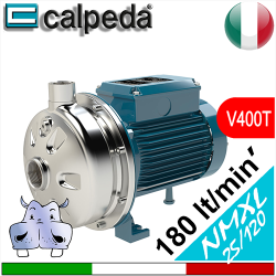 Elettropompe Monogirante Calpeda in acciaio inox aisi 316 NMXL 25 120 Alimentazione elettrica trifase 400Vac