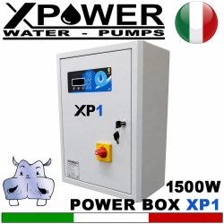 XPOWER - Soccorritori antiallagamento POWER BOX XP1 - USCITA PER ELETTROPOMPA MAX 850 Watt 1,15HP