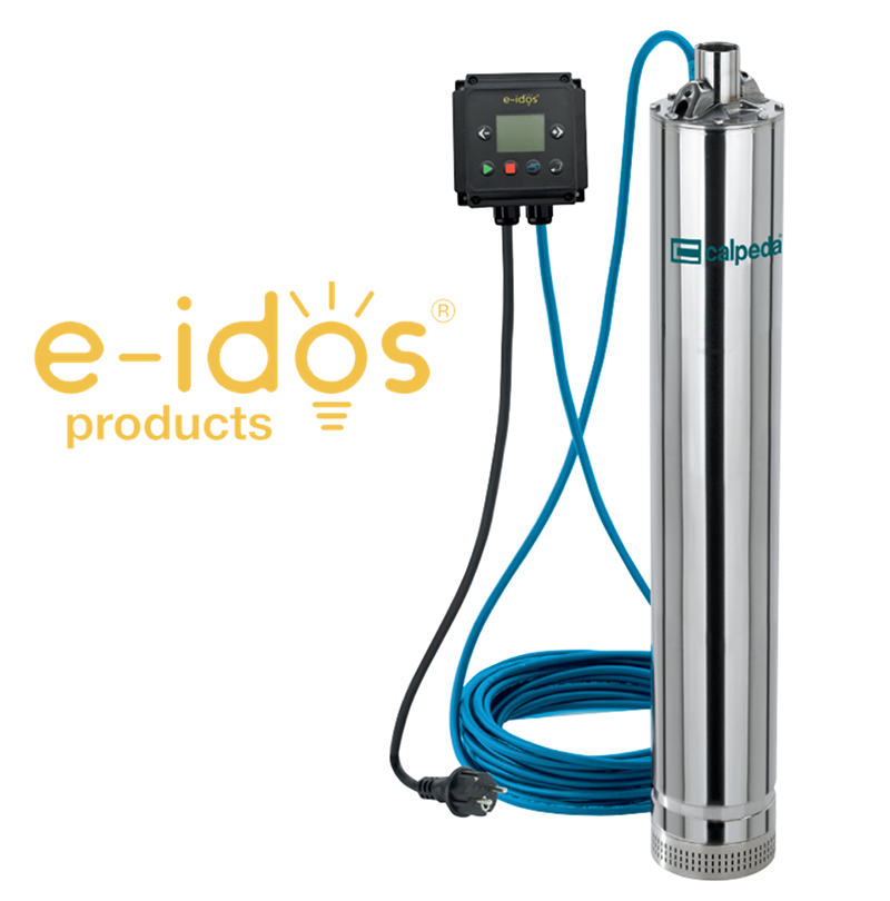 elettropompa sommersa automatica e-mps multistadio in acciaio inox pressione costante