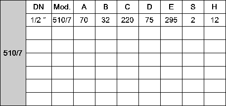 GALLEGGIANTE SERBATOIO