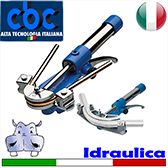 Curvatubi idraulico per rame e multistrato