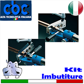 CBC-Kit per la costruzione di cartelle e imbutiture (assimilabile alle curvatubi OB/85S)