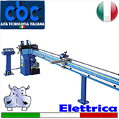 CBC- Curvatubi elettrica UNI70HC-OS Digitale con kit anima trifase V400