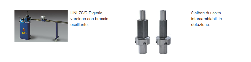 uni 70c digitale trifase