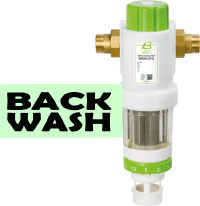 filtro -  filtro acqua impianto domestico -iltri per acqua filo avvolto rete lavabile polipropilene soffiato massima filtrazioneacciaio inox aisi 304