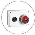 ACQUISTA - allarme acustico e luminoso autoalimentato con batteria e carica batteria ACQUISTA - allarme acustico e luminos con batteria e carica batteria