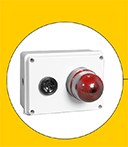 ACQUISTA - allarme acustico e luminoso autoalimentato con batteria e carica batteria allarme acustico e luminos con batteria e carica batteria