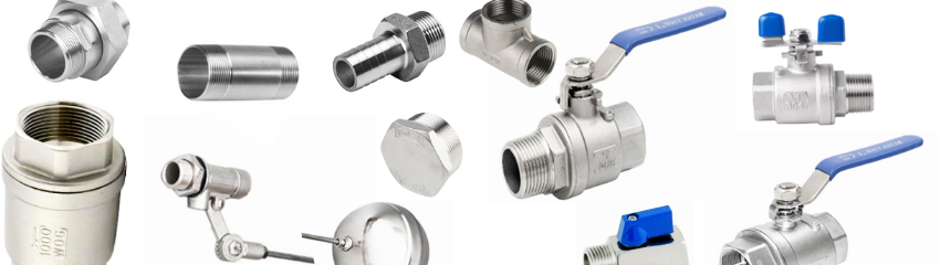 valvola sfera inox - raccordi inox - valvola rubinetto a galleggiante inox - valvole inox per serbatoi_raccordo cassone inox_stainlees_Steel_pipe_fitting_fittings_price_list