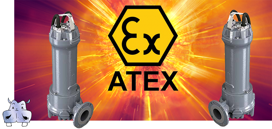 pompecertificazione ATEX direttiva ATEX 2014/34/UE zona ATEX 1 zona ATEX 2 zona ATEX 21 zona ATEX 22 motore ATEX IP68 antiscintilla protezione esplosione sicurezza industriale sommerse zenit con certificazione atex pippohydro vendita assistenza